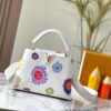 69306d9b6e68136f4d9a54f6 Upgraded M21725 Louis Vuitton x Yayoi Kusama New Collaboration Series LV x YK Capucines PM Handbag