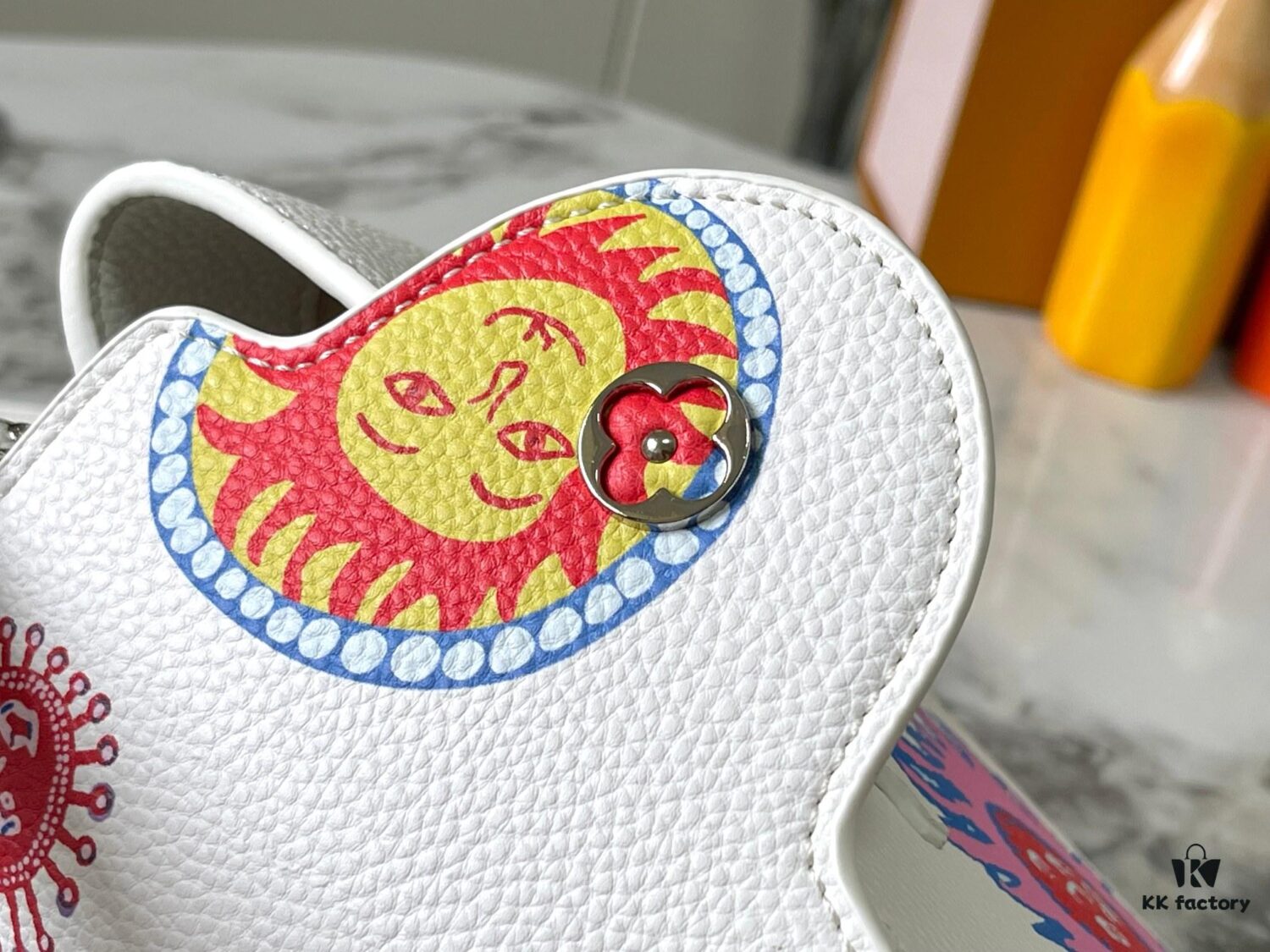 69306d9d6e68136f4d9a54f9 Upgraded M21725 Louis Vuitton x Yayoi Kusama New Collaboration Series LV x YK Capucines PM Handbag