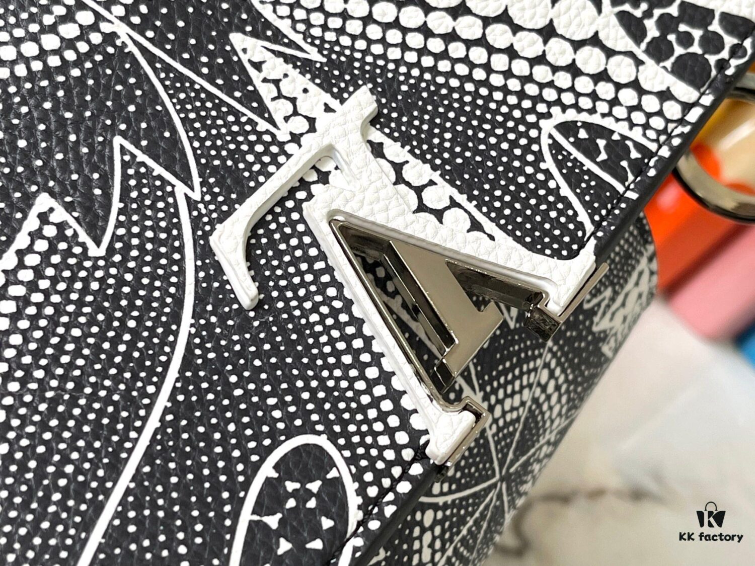 69306da26e68136f4d9a54ff Upgraded M21705 Louis Vuitton x Yayoi Kusama Collaboration Capucines MM Handbag