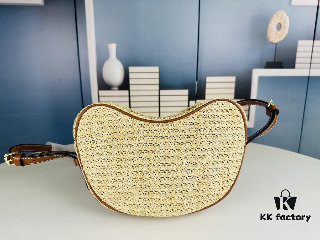 69306db96e68136f4d9a5522 New Arrival Straw Woven Bag Croissant Handbag
