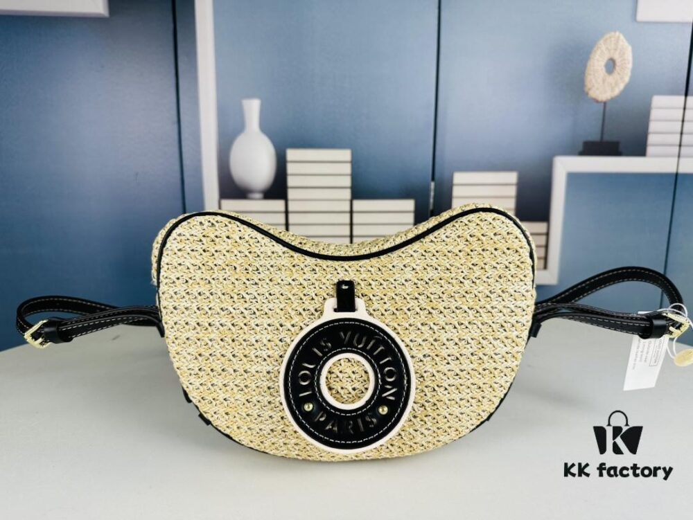 New Arrival Straw Woven Bag Croissant Handbag