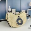 69306dbc6e68136f4d9a552a New Arrival Straw Woven Bag Croissant Handbag
