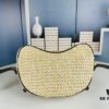 69306dbd6e68136f4d9a552b New Arrival Straw Woven Bag Croissant Handbag