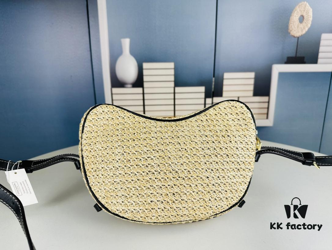 69306dbd6e68136f4d9a552b New Arrival Straw Woven Bag Croissant Handbag
