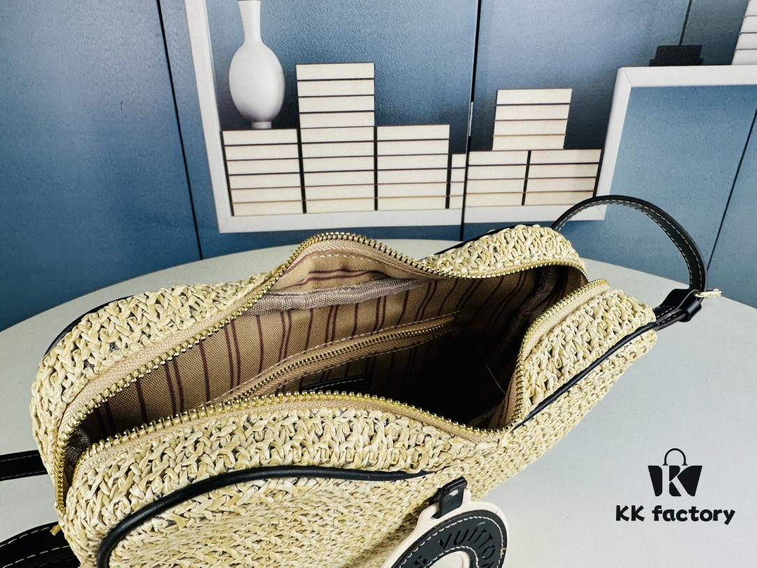 69306dbf6e68136f4d9a552e New Arrival Straw Woven Bag Croissant Handbag