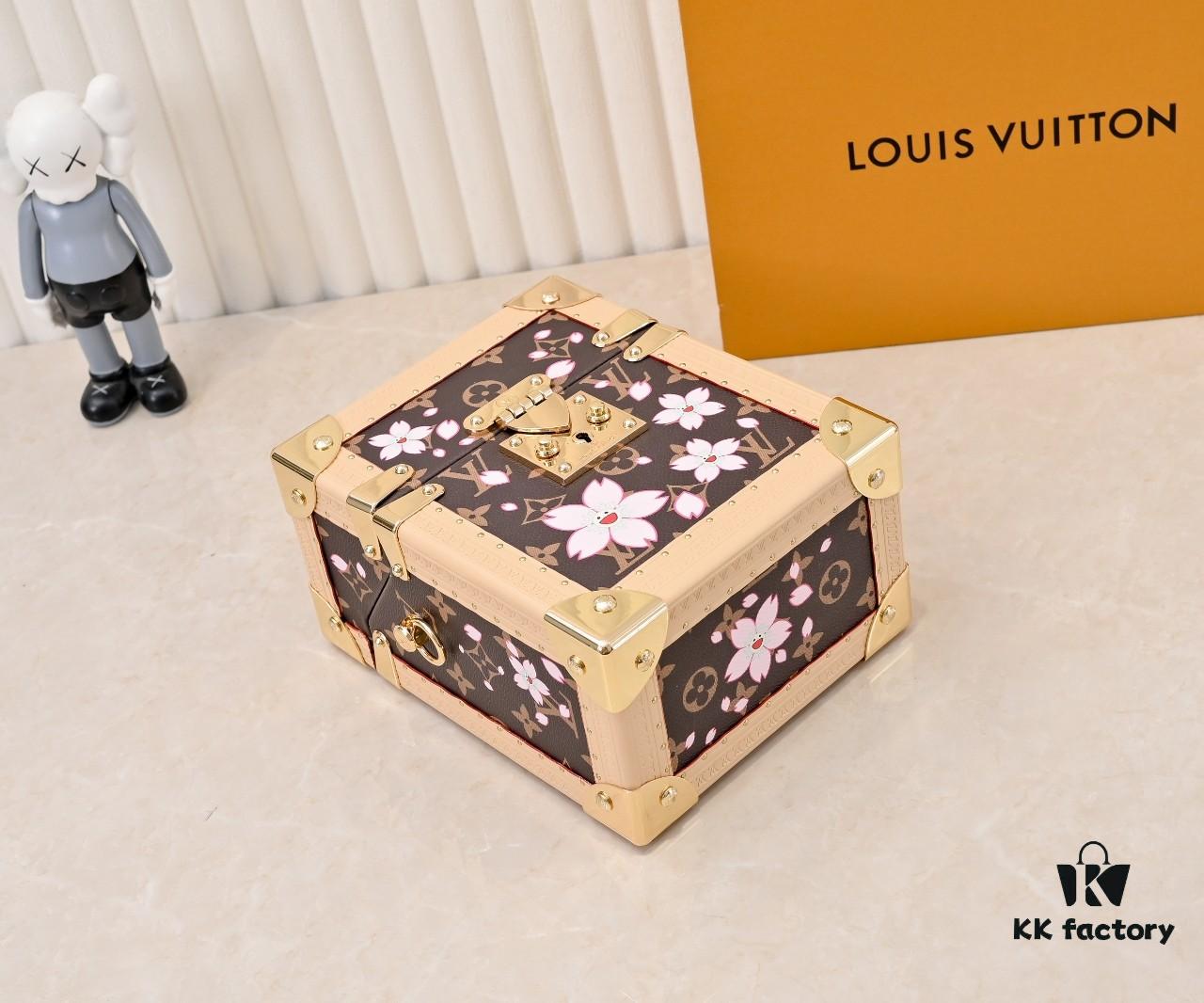 69306dce6e68136f4d9a5548 Upgraded 350 Camera Box Hard Case Bag in Monogram/Cherry Blossom (Takashi Murakami) Replica M14173 M10079 45673 45675
