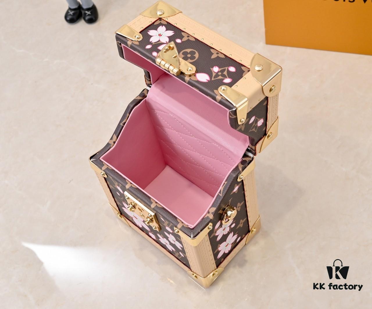 69306dce6e68136f4d9a554b Upgraded 350 Camera Box Hard Case Bag in Monogram/Cherry Blossom (Takashi Murakami) Replica M14173 M10079 45673 45675