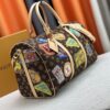 69306dd26e68136f4d9a554f M14736 Keepall Bandouliere 45 Travel Bag in Monogram Dune Fabric