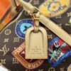 69306dd46e68136f4d9a5552 M14736 Keepall Bandouliere 45 Travel Bag in Monogram Dune Fabric