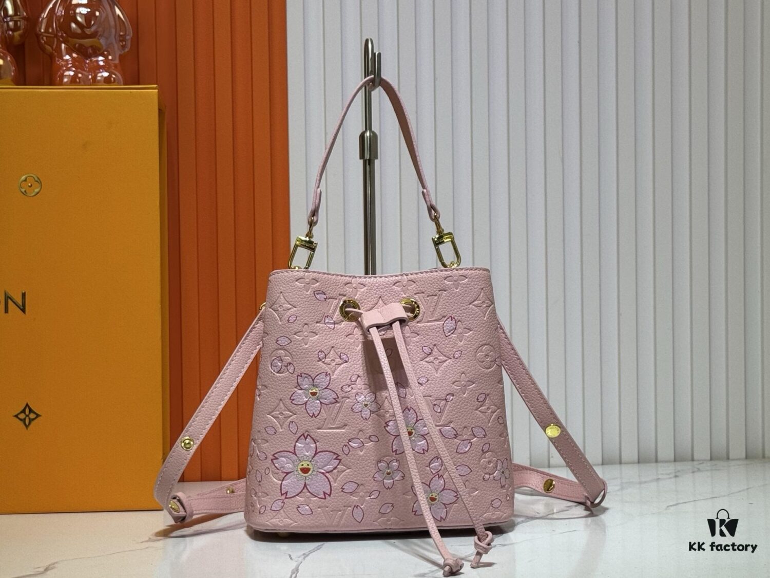 69306e246e68136f4d9a55ad M13676 M44021 NeoNoe BB Bucket Bag from Louis Vuitton × Takashi Murakami Reissue Collection