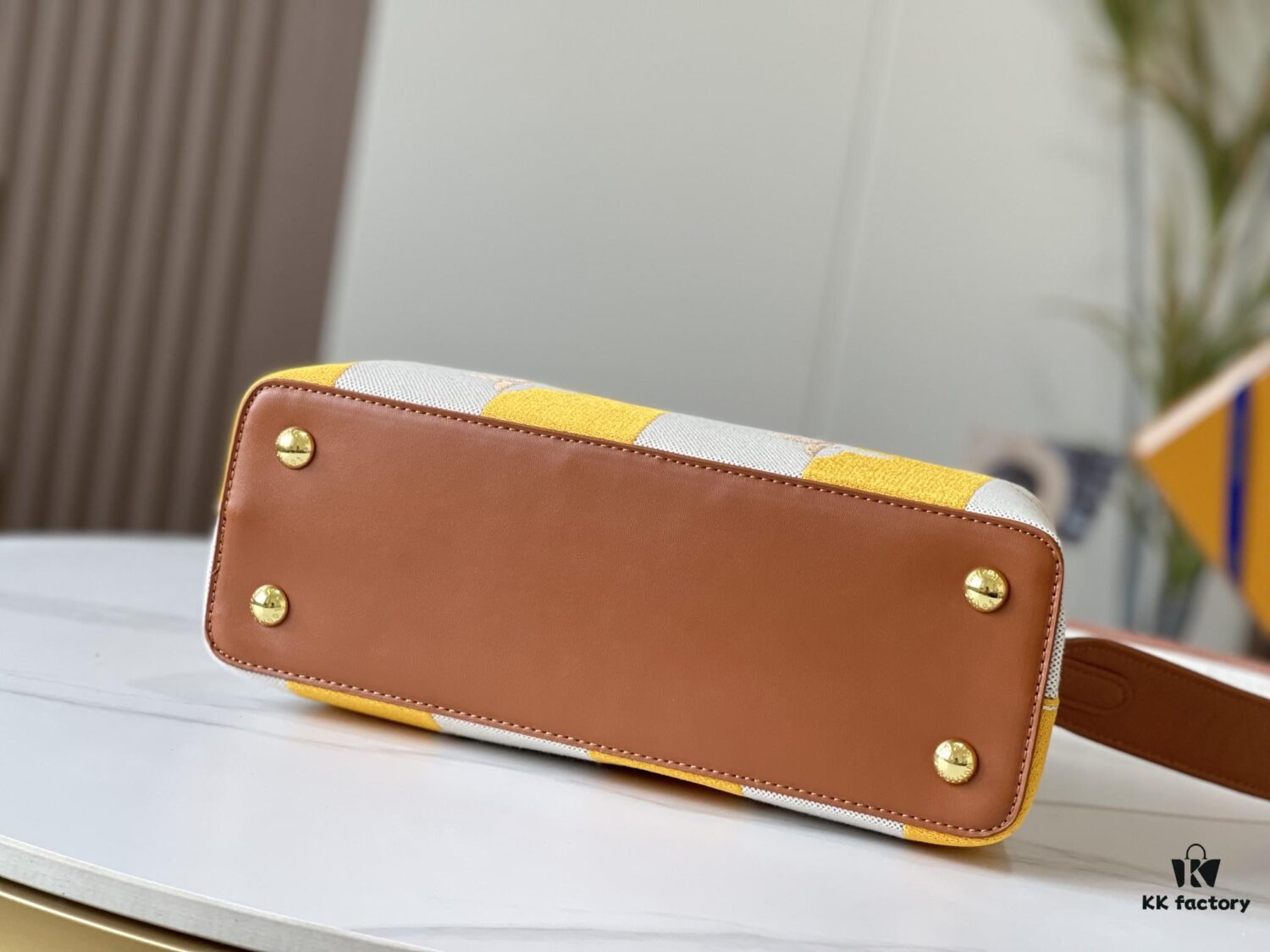 69306e2b6e68136f4d9a55b8 Upgraded Authentic M57361 Embroidered Orange-Brown Gold Buckle Medium Size