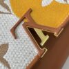 69306e2d6e68136f4d9a55ba Upgraded Authentic M57361 Embroidered Orange-Brown Gold Buckle Medium Size