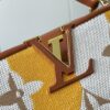 Upgraded Official Version 💋 M57651 Embroidered Orange-Brown Gold Buckle Small Size