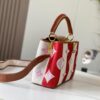 69306e346e68136f4d9a55c8 Upgraded Official Version 💋 M57361 Embroidered Pink Brown Gold Buckle Medium Size