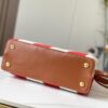 69306e356e68136f4d9a55cb Upgraded Official Version 💋 M57361 Embroidered Pink Brown Gold Buckle Medium Size