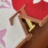 69306e396e68136f4d9a55cf Upgraded Official Version 💋 M57361 Embroidered Pink Brown Gold Buckle Medium Size