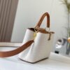 69306e3f6e68136f4d9a55da Upgraded Official Version 💋M57361 Embroidered White Beige Gold Buckle Medium Size