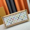 69306e616e68136f4d9a5613 M13079 New White Tricolor Louis Vuitton x Takashi Murakami Women's Shoulder Bag, Tote Bag Size 34