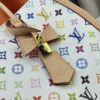 69306e626e68136f4d9a5615 M13079 New White Tricolor Louis Vuitton x Takashi Murakami Women's Shoulder Bag, Tote Bag Size 34