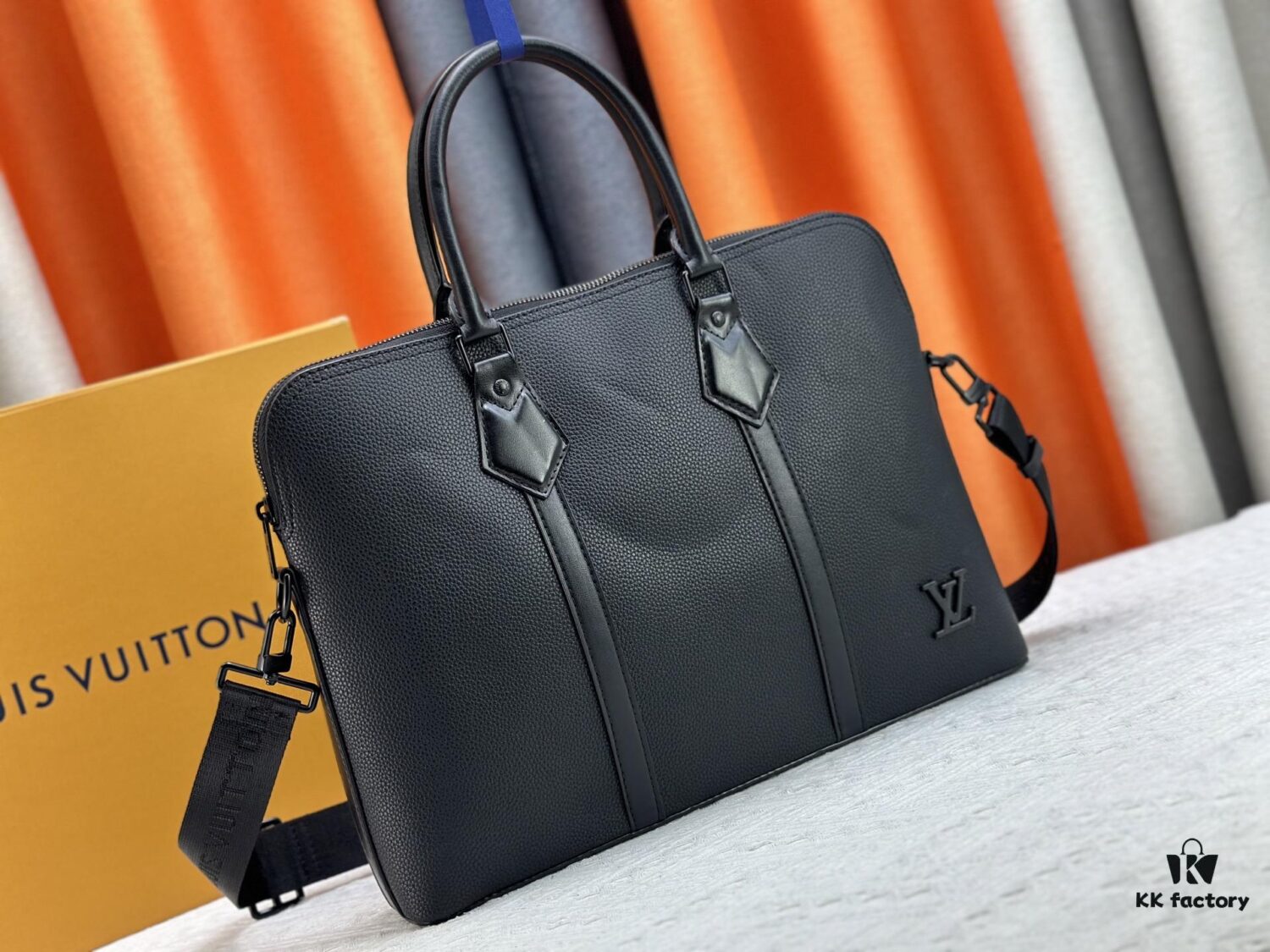 69306eba6e68136f4d9a5689 M59159 Black Top-Quality Original Surplus Briefcase