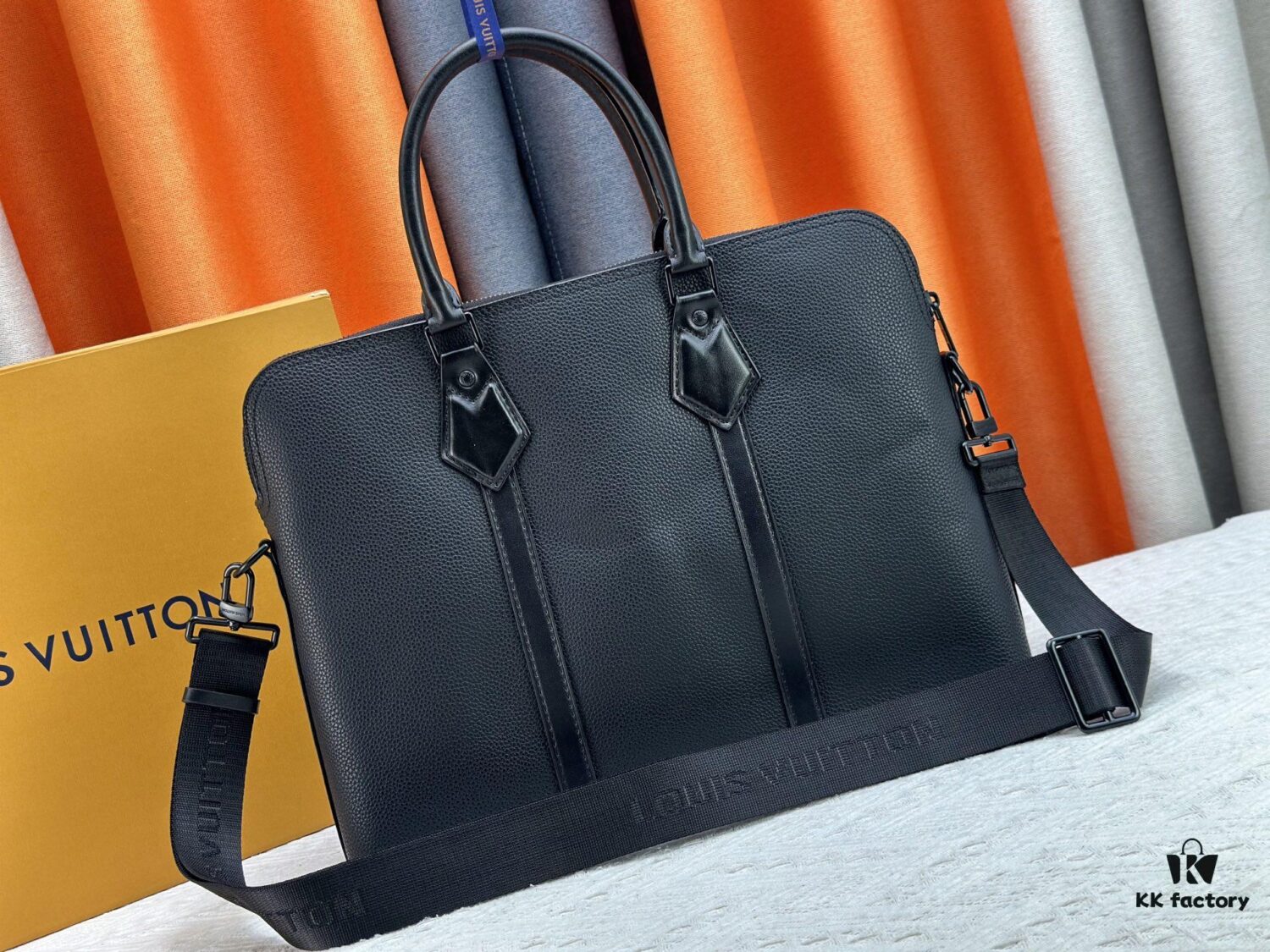 69306ebc6e68136f4d9a568d M59159 Black Top-Quality Original Surplus Briefcase