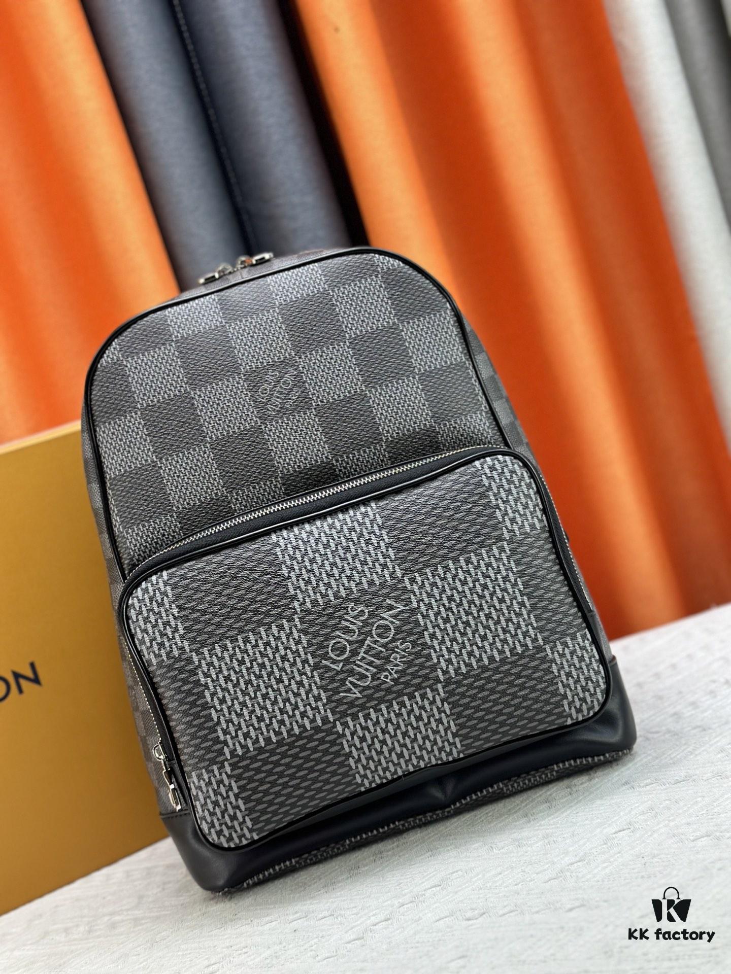 69306ec06e68136f4d9a5690 Model No.: M50009 Original Order Enhanced Version 💪【Exclusive Real Photography Background】💯 This Campus Backpack Features a Range of Damier Check Patterns in Flexible Coated Canvas, Exuding a Striking Contemporary Style. Zippered Compartments Offer Ample Storage Space, While the Handle and Adjustable Leather Shoulder Straps Allow for Multiple Carrying Options, Elegantly Expressing the Louis Vuitton Spirit. Dimensions: 30 x 39 x 13 cm (L x H x W)
