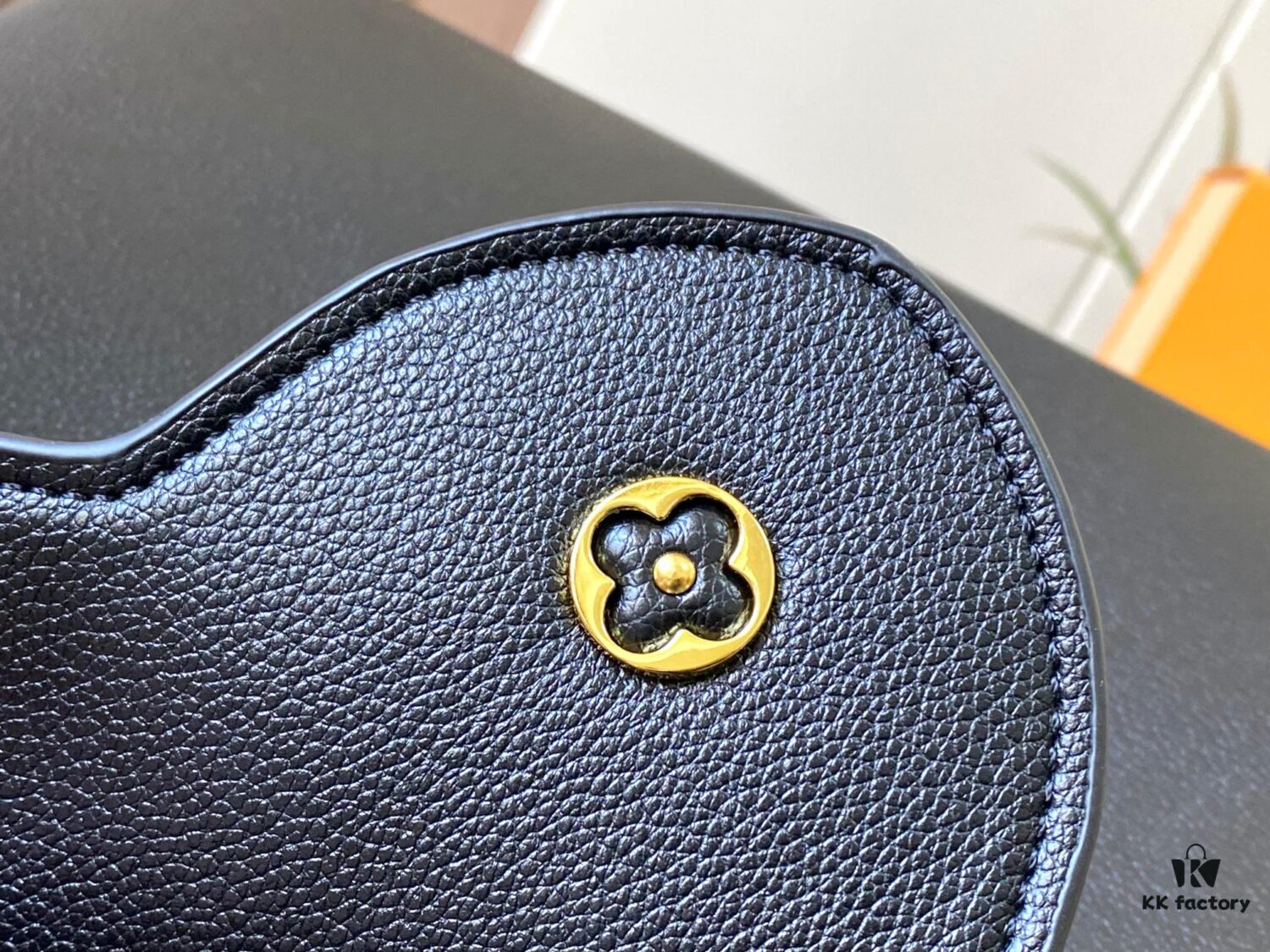 Upgraded M24607 Black Capucines Souple Large Handbag