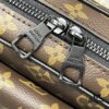 Upgraded Version M46795 M23742 Black Flower Embossed Men's Latest Messenger Bag Steamer