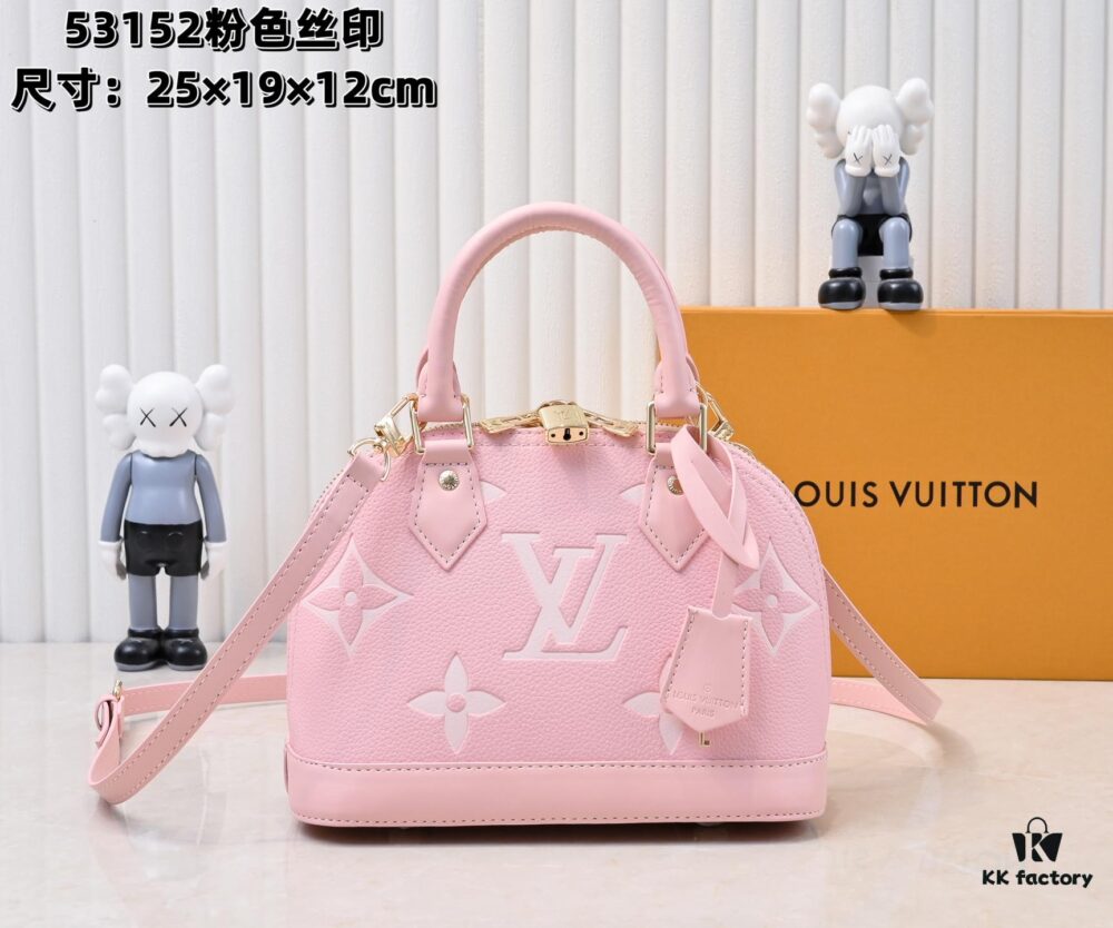 69306ef56e68136f4d9a56e5 Louis Vuitton Alma BB M53152 M13670 Signature Handbag