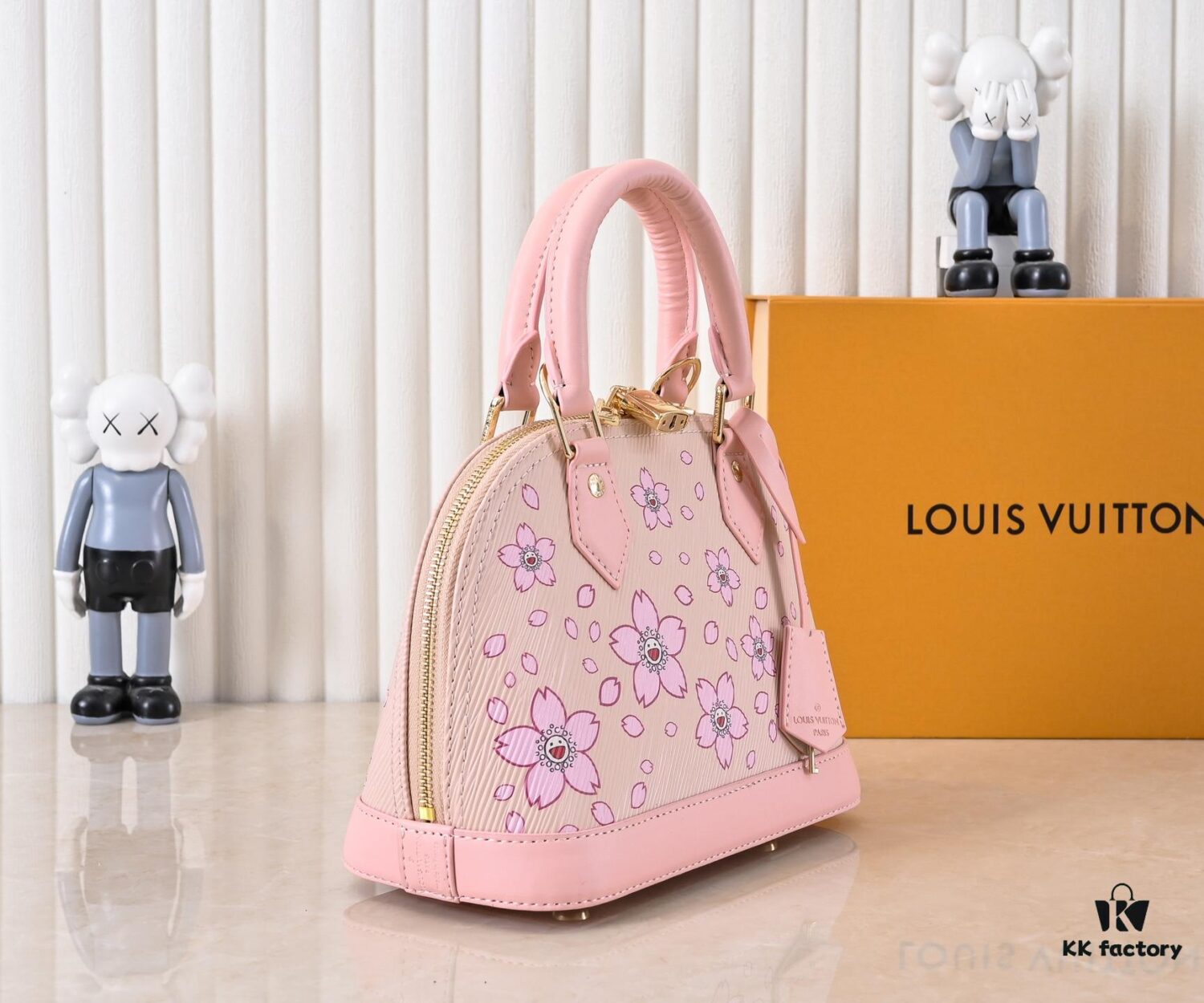 69306efe6e68136f4d9a56f7 Murakami Takashi Cherry Blossom M13104, M53152, M13670 Louis Vuitton Alma Handbag