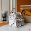 Upgraded Version [Actual Product Photography, Original Background] (Quality Comparison) VENICE Backpack M13081-M46836 White Multicolor (Takashi Murakami)