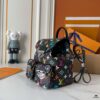 Upgraded Version [Real Photo, Own Background] (Quality Comparison) VENICE Backpack M13081-M46836 White Multicolor (Takashi Murakami)