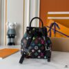 Upgraded Version [Real Photo, Own Background] (Quality Comparison) VENICE Backpack M13081-M46836 White Multicolor (Takashi Murakami)