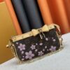 69306f366e68136f4d9a573c M13666 Pochette Accessoires Bag – A playful interpretation of the iconic Monogram canvas with Takashi Murakami's vibrant Cherry Blossom motif, revisiting the Louis Vuitton x Murakami collaboration with bold, whimsical style.