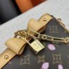 69306f3a6e68136f4d9a5741 M13666 Pochette Accessoires Bag – A playful interpretation of the iconic Monogram canvas with Takashi Murakami's vibrant Cherry Blossom motif, revisiting the Louis Vuitton x Murakami collaboration with bold, whimsical style.
