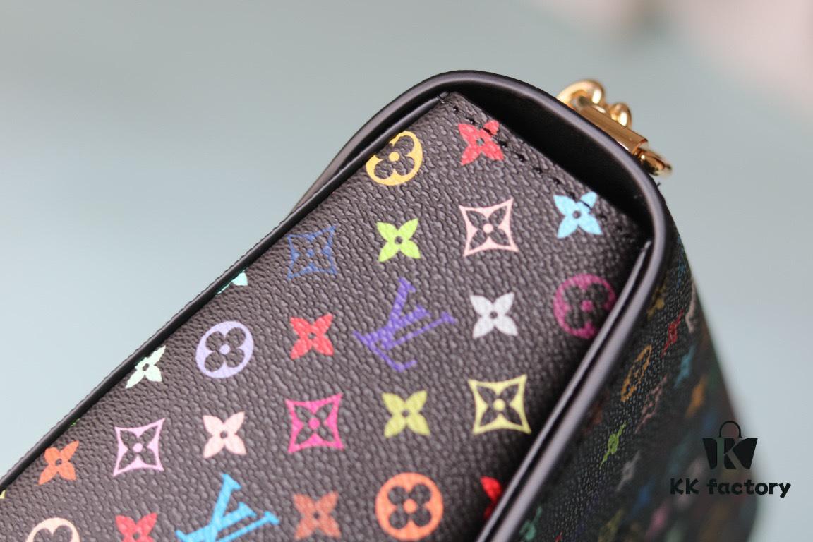 New Arrival Top Quality Original Version Replica LV TWIST Medium Handbag Epi Grain Leather with Monogram Pattern