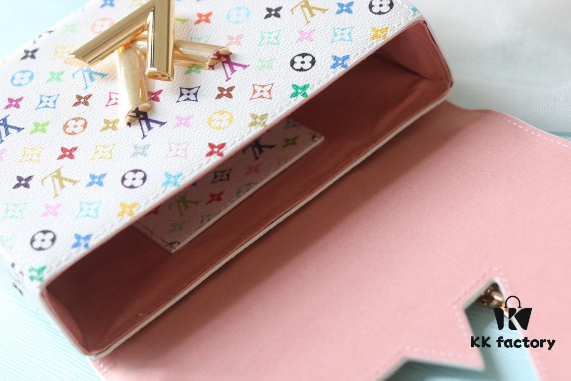 69306f4a6e68136f4d9a575a New Arrival Top-Quality Original Replica Exclusive Real Shot Photo 📷【TWIST Medium Handbag】Model No. 50508/13243/13678