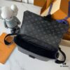 69306f506e68136f4d9a5762 Upgraded M46794 Black Floral, Damier, and Black Check M23741 Embossed Latest S-Cape Messenger Bag