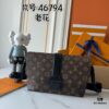 69306f586e68136f4d9a5770 Upgraded M46794 Black Floral, Old Floral, Black Check M23741 Embossed Latest S-Cape Messenger Bag