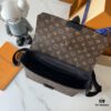 69306f596e68136f4d9a5775 Upgraded M46794 Black Floral, Old Floral, Black Check M23741 Embossed Latest S-Cape Messenger Bag