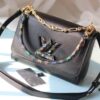 69306f5e6e68136f4d9a577a New Arrival Top Quality Original Version Replica LV Twist Medium Handbag Epi Grain Leather with Monogram Pattern