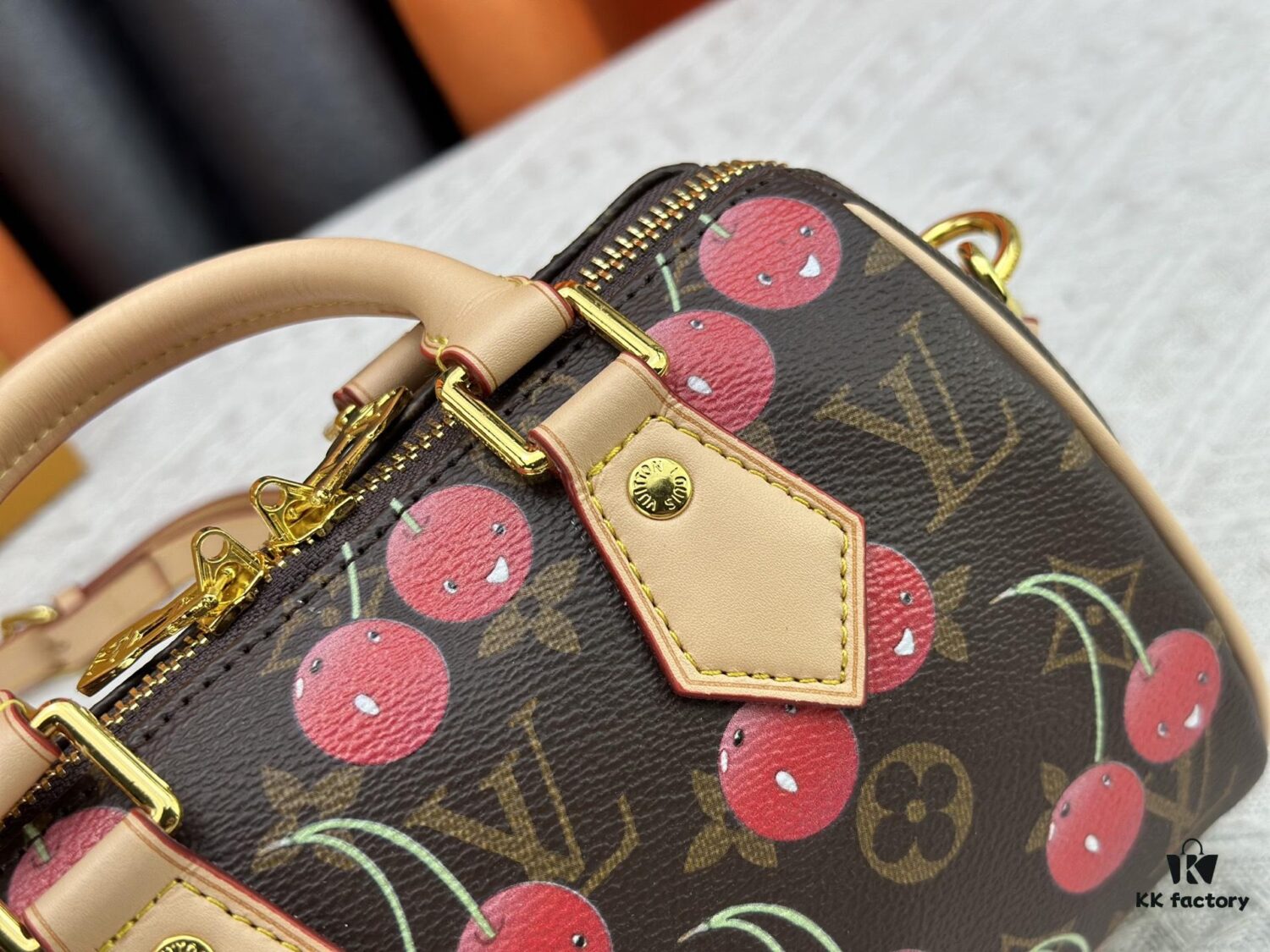 69306f756e68136f4d9a579d Upgraded Original Cherry 🍒 M13094 M46234 M46222 Speedy Bandoulière 20 Handbag