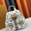 69306f846e68136f4d9a57b1 Upgraded Original M13081 M46836 This Venice Backpack Crafted from Coated Canvas with Vivid Hues Inspired by Japanese Artist Takashi Murakami Depicting the Monogram Pattern, Showcasing the Playful Spirit of the Louis Vuitton x Takashi Murakami Reissue Collection