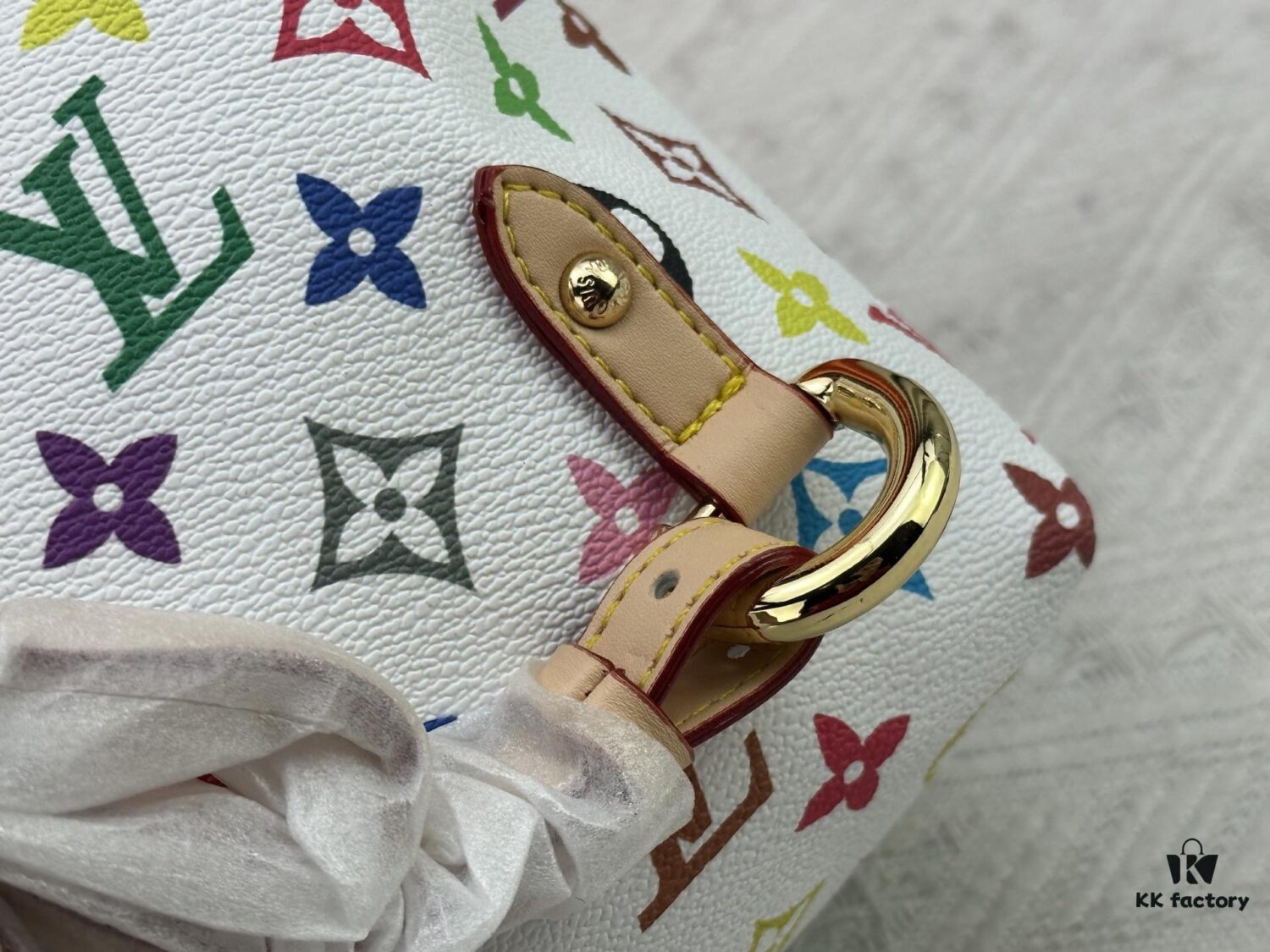 69306f876e68136f4d9a57b6 Upgraded Original M13081 M46836 This Venice Backpack Crafted from Coated Canvas with Vivid Hues Inspired by Japanese Artist Takashi Murakami Depicting the Monogram Pattern, Showcasing the Playful Spirit of the Louis Vuitton x Takashi Murakami Reissue Collection