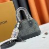 Upgraded Original Embossed Denim [Alma Nano Shell Handbag] M82717 Mini Shell Bag Series New Launch Nano Alma Bag