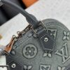 Upgraded Original Embossed Denim [Alma Nano Shell Handbag] M82717 Mini Shell Bag Series New Launch Nano Alma Bag