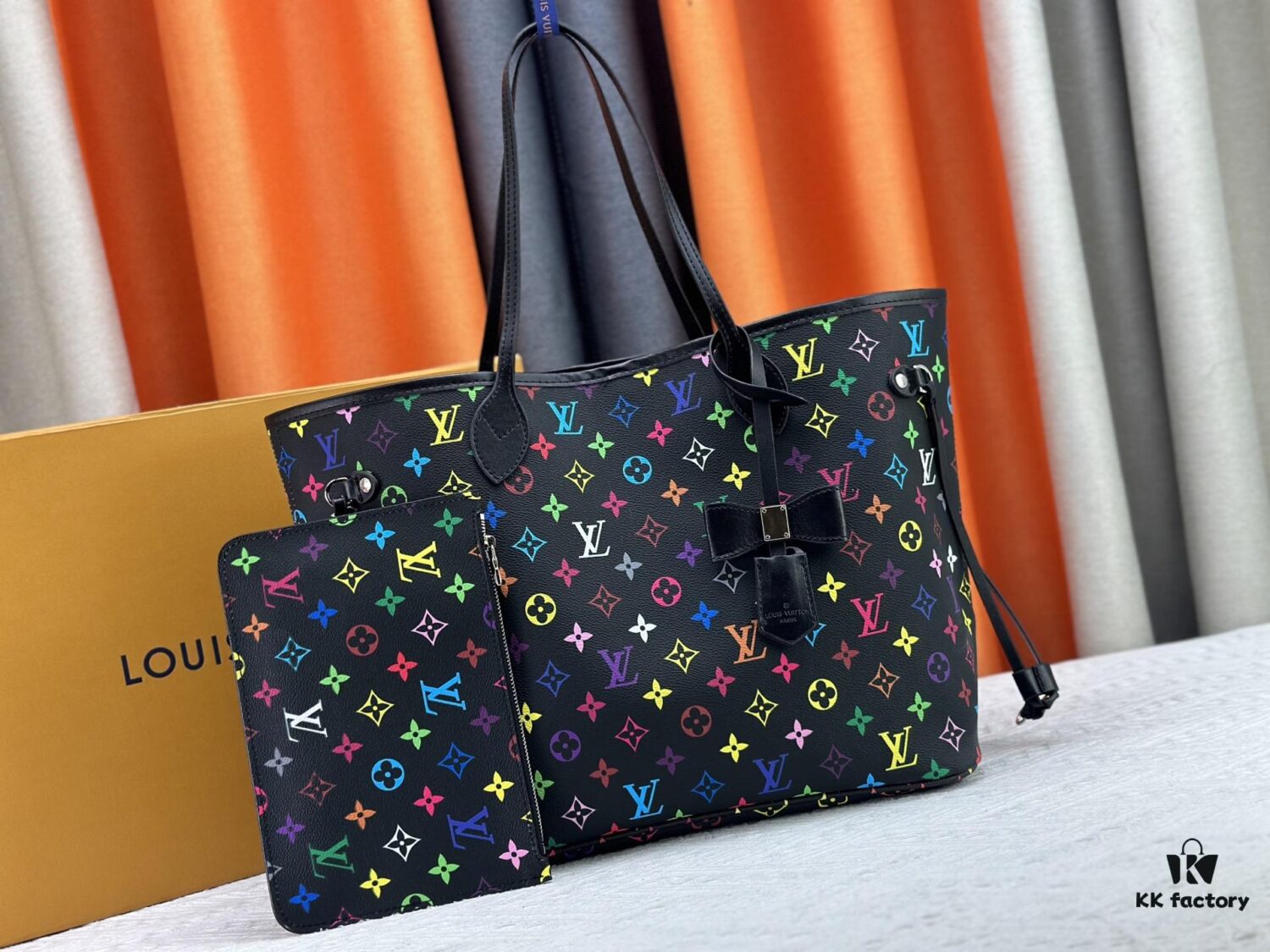 69306fb26e68136f4d9a57eb Upgraded Original M13675 M13271 M40995 This Medium Neverfull Bag from Louis Vuitton x Takashi Murakami Re-Edition Collection