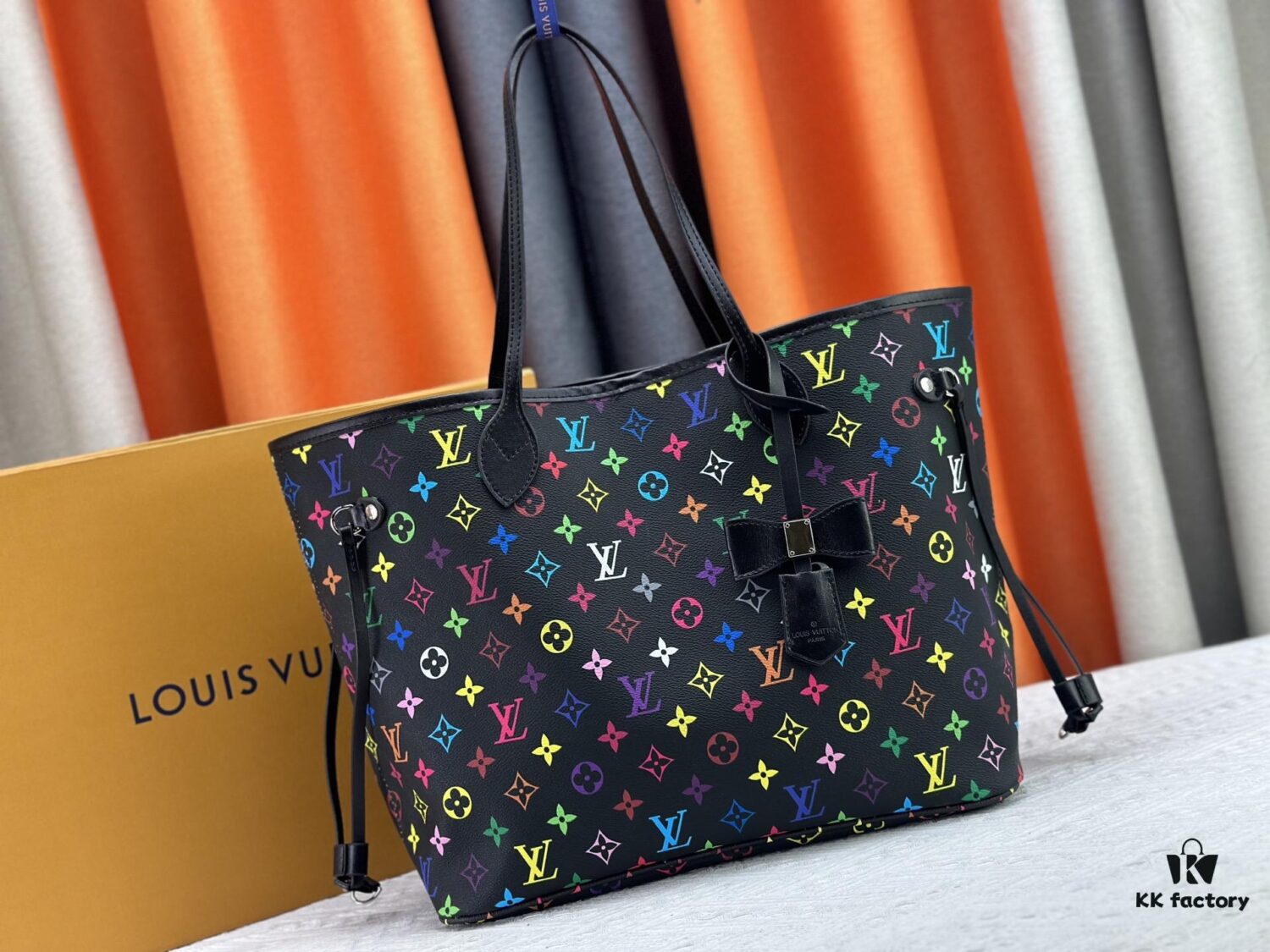 69306fb76e68136f4d9a57ef Upgraded Original M13675 M13271 M40995 This Medium Neverfull Bag from Louis Vuitton x Takashi Murakami Re-Edition Collection