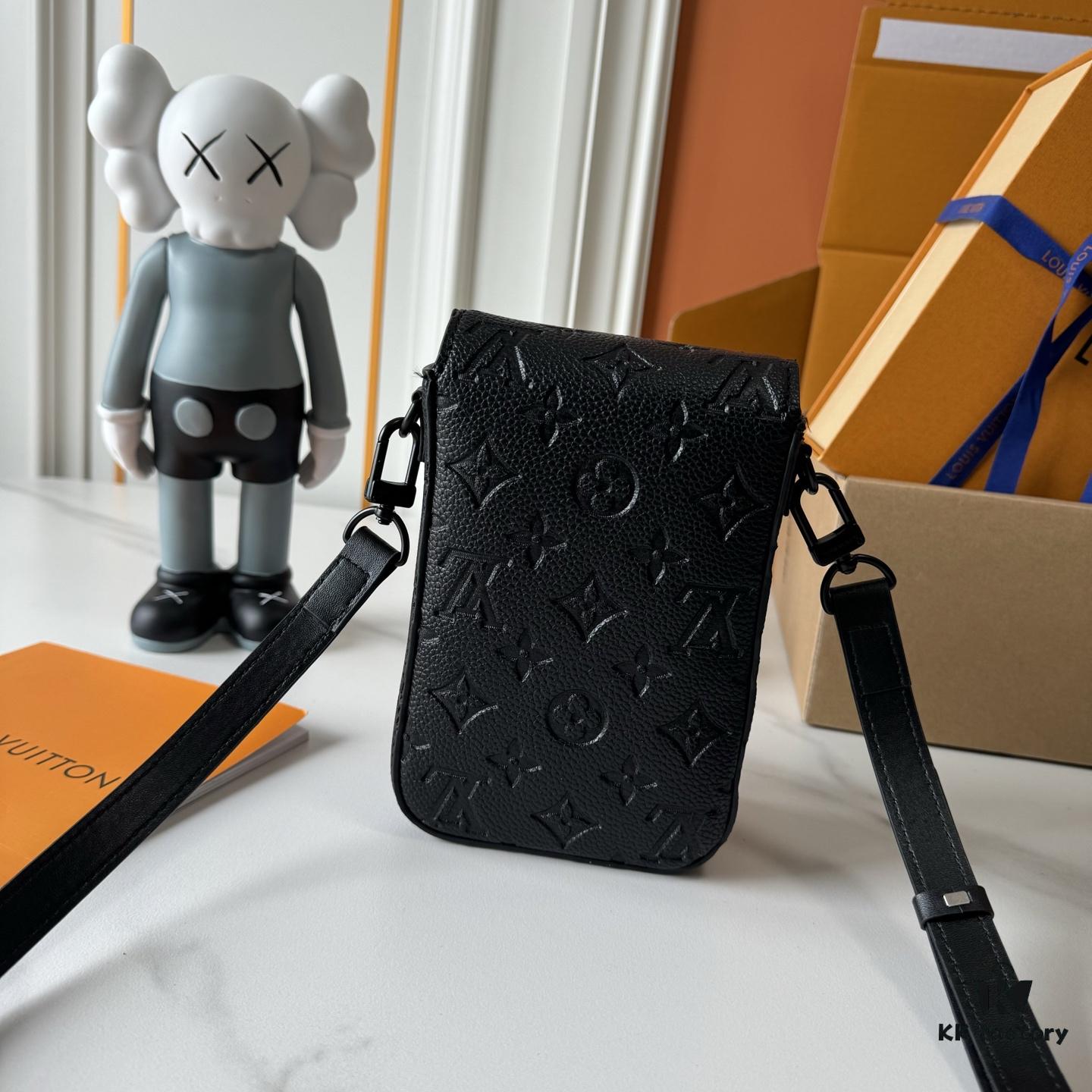 693070186e68136f4d9a587e Upgraded M81522 M81524 M82252 M82535 M82568 S-LOCK VERTICAL WEARABLE Wallet in LV Monogram Macassar Canvas – Multicolor Coated Canvas with Black Leather Trim