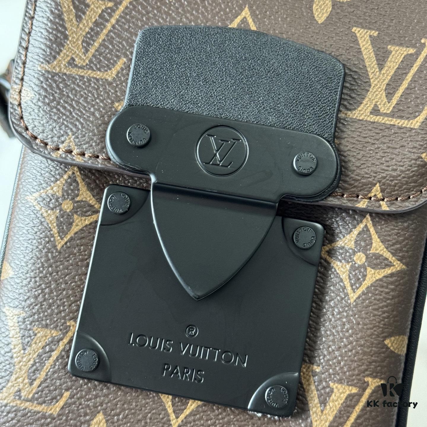 693070256e68136f4d9a5891 Upgraded M81522 M81524 M82252 M82535 M82568 S-LOCK VERTICAL WEARABLE Wallet in LV Monogram Macassar Canvas – Multicolor Print (Including Classic Brown, Black Floral, Embossed Pattern, Grey Embossed, Plum, Green, and Orange with Black Strap for M82535)